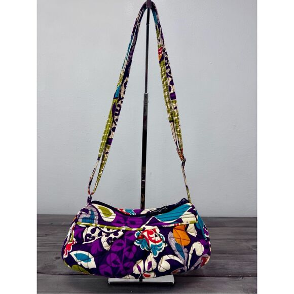 Vera Bradley Plum Print Mini Crossbody Bag - Picture 3 of 12